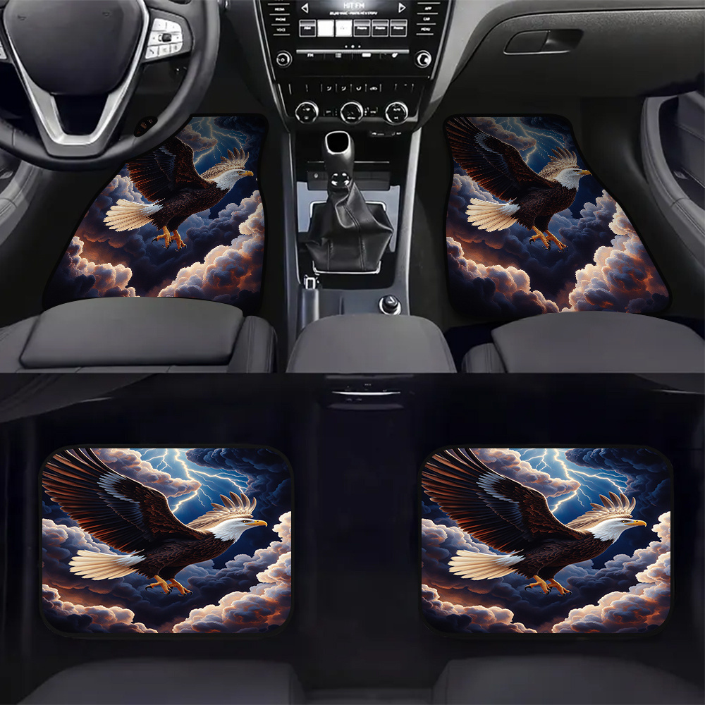 Commercial Printing Usa - 4pcs Eagle Stormy Sky F Pattern