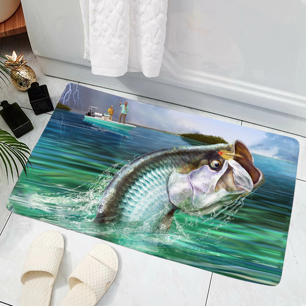 Fish Pattern Mat Hot Sale Mode - Commercial Print Model review and price