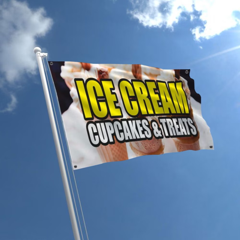 Custom Advertising Flags With  - Commercial Printing Terms review and price
