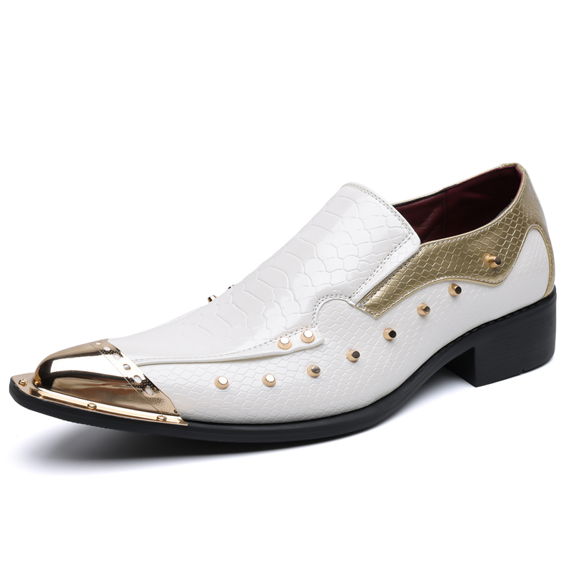 Autumn Men's Shoes Spike Pytho - Commercial Print Model review and price