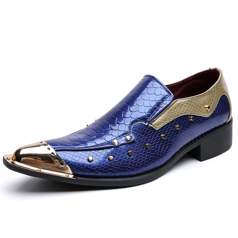 Autumn Men's Shoes Spike Pytho - Commercial Print Model review and price