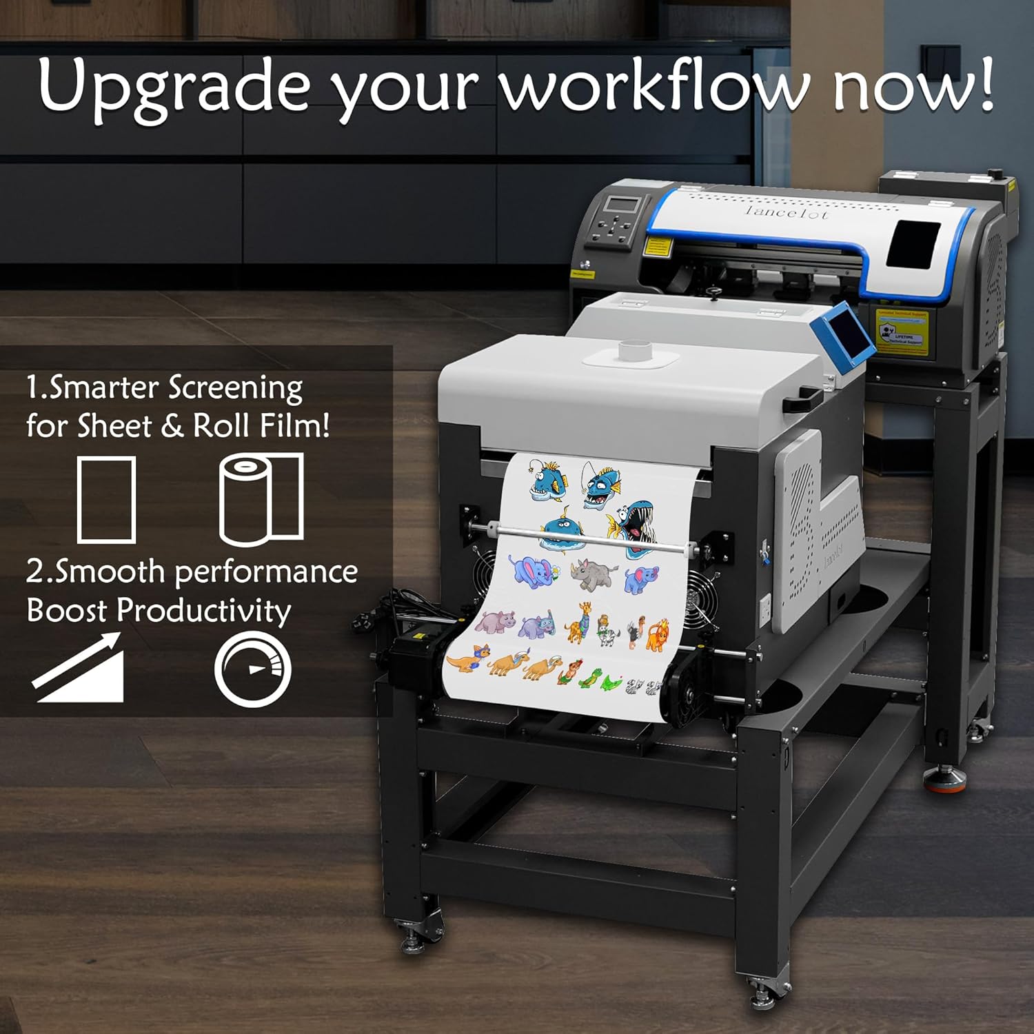 Lancelot A3 M1630 Pro DTF Prin - Commercial Dtf Printing review and price