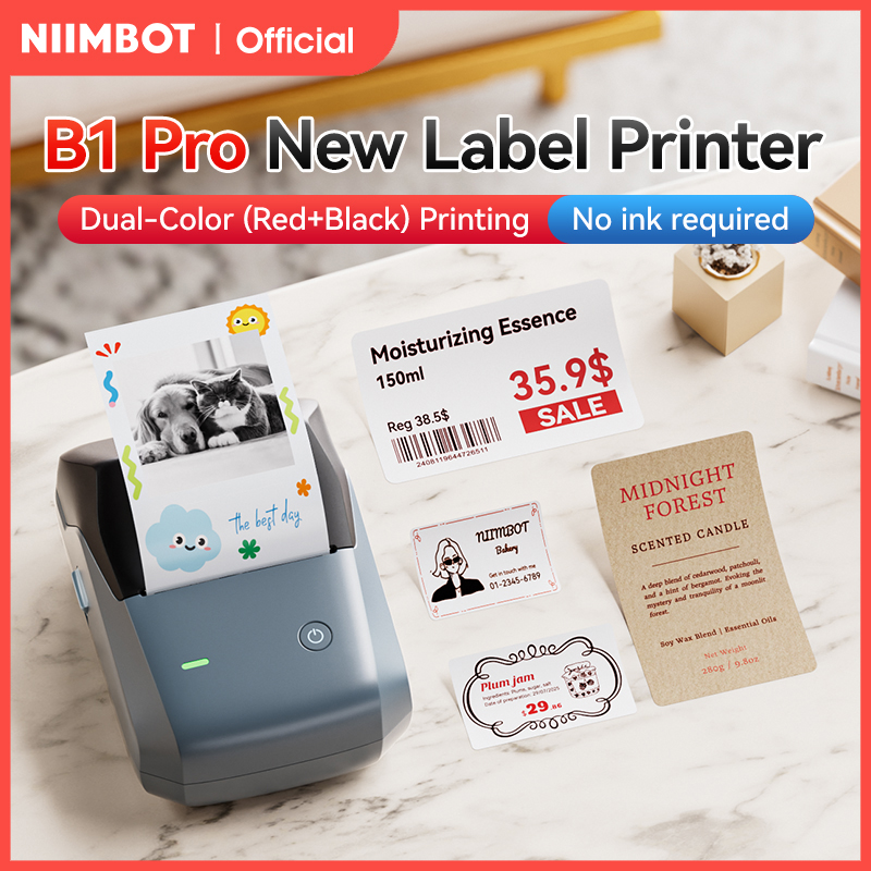 Niimbot B1 Pro Label Printer 3 - Commercial Printing Definition review and price