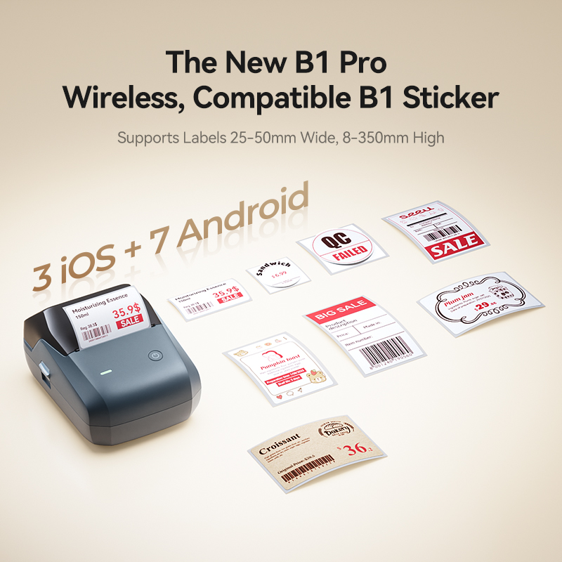 Niimbot B1 Pro Label Printer 3 - Commercial Printing Definition review and price